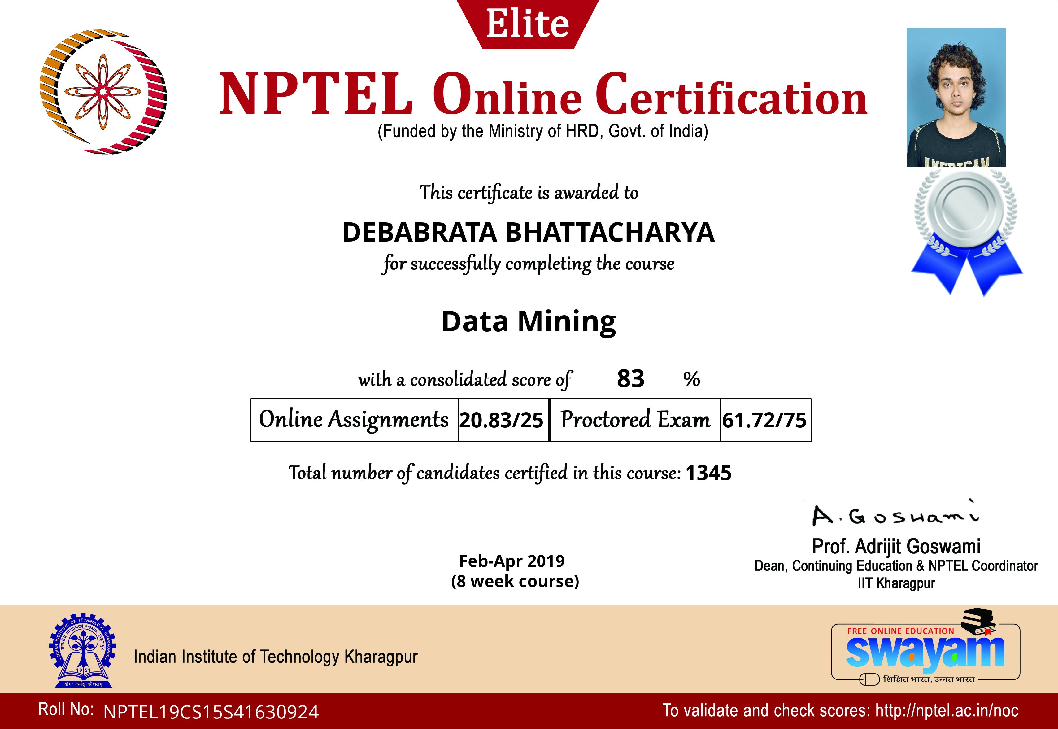 NPTEL Data Mining